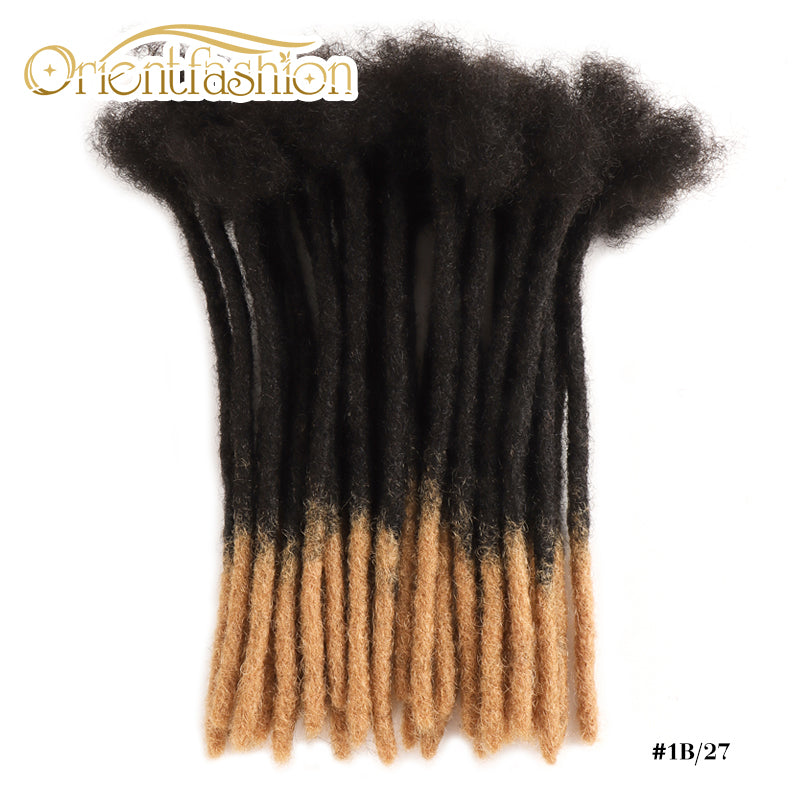 Orientfashion 1B/4/27 Ombre Loc Extensions Human Hair (20 Locs Per Bundle)