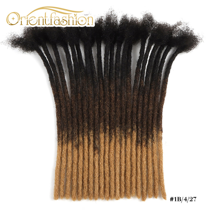 Orientfashion 1B/4/27 Ombre Loc Extensions Human Hair (20 Locs Per Bundle)