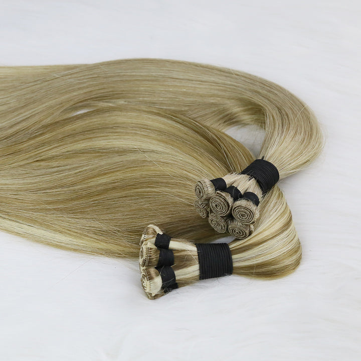 [Orient Fashion] Wholesale Factory Russian New Hand Tied Weft Hair Extensions(Contact us for more colors and prices~)