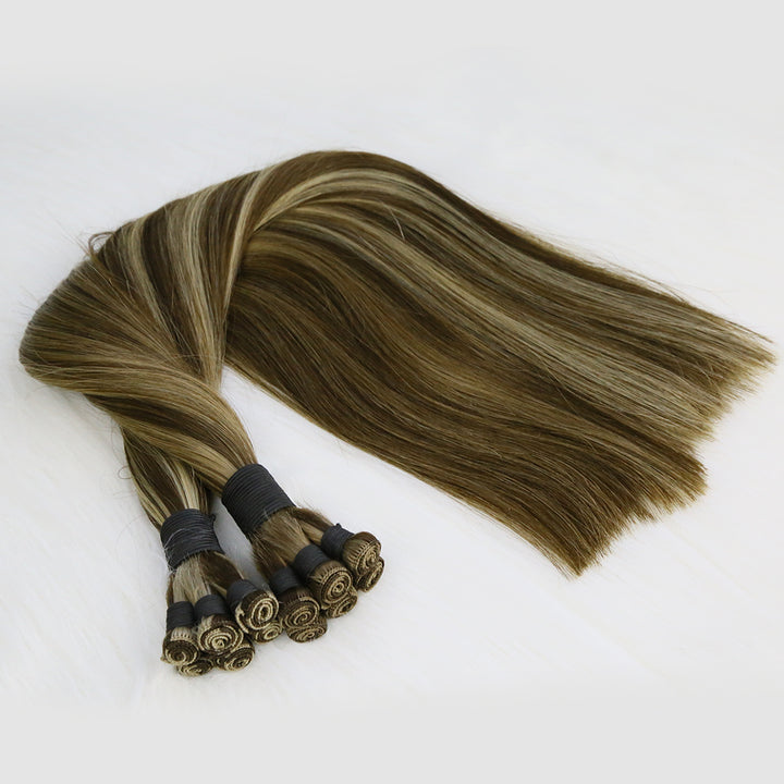 [Orient Fashion] Wholesale Factory Russian New Hand Tied Weft Hair Extensions(Contact us for more colors and prices~)