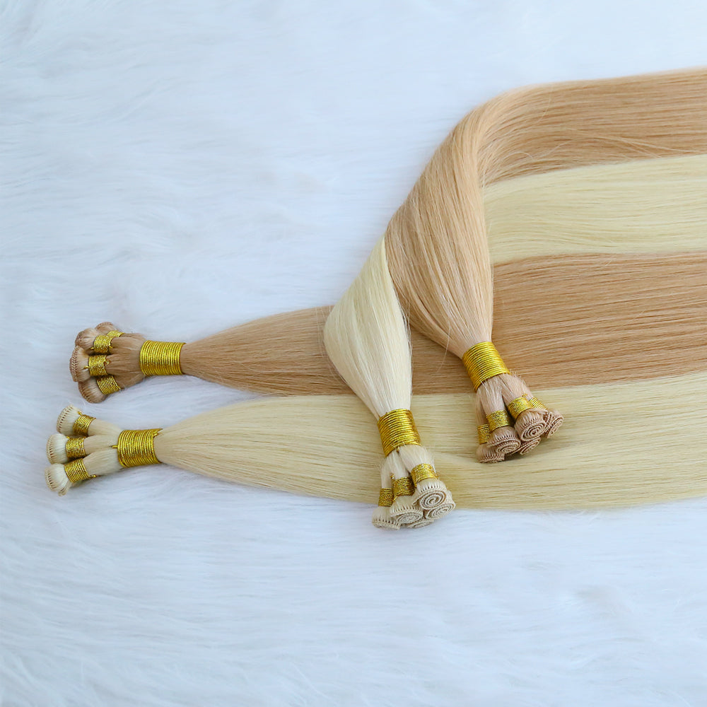 [Orient Fashion] Wholesale Factory Russian New Hand Tied Weft Hair Extensions(Contact us for more colors and prices~)