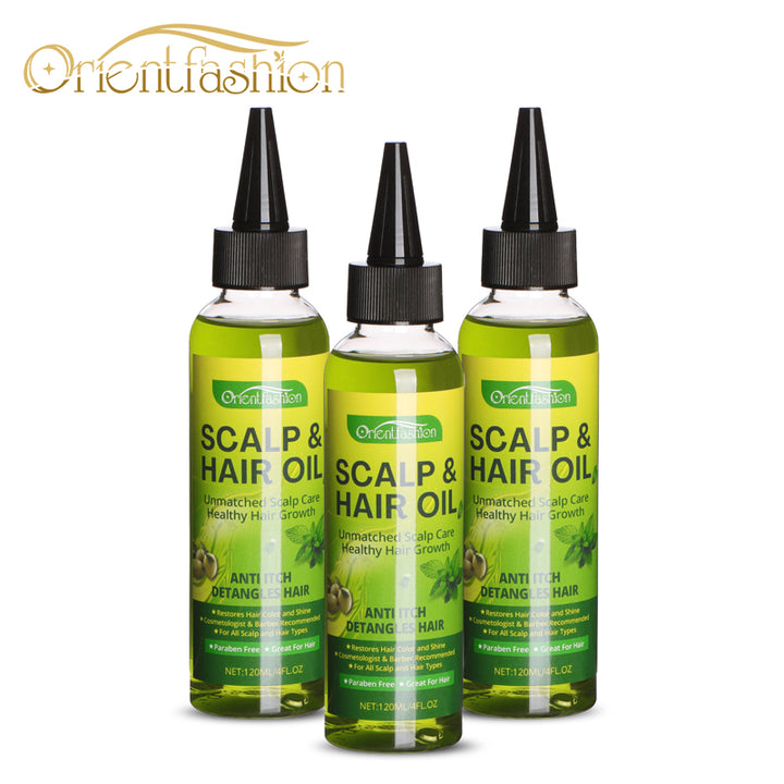 Orientfashion 120ml Hair Growth Essential Oil Hair Loss Treatment Growth Serum Private Label